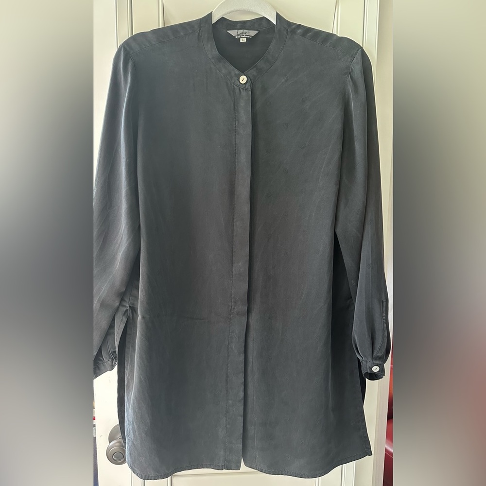 Greenleaf Fashion C Silk Shirt.